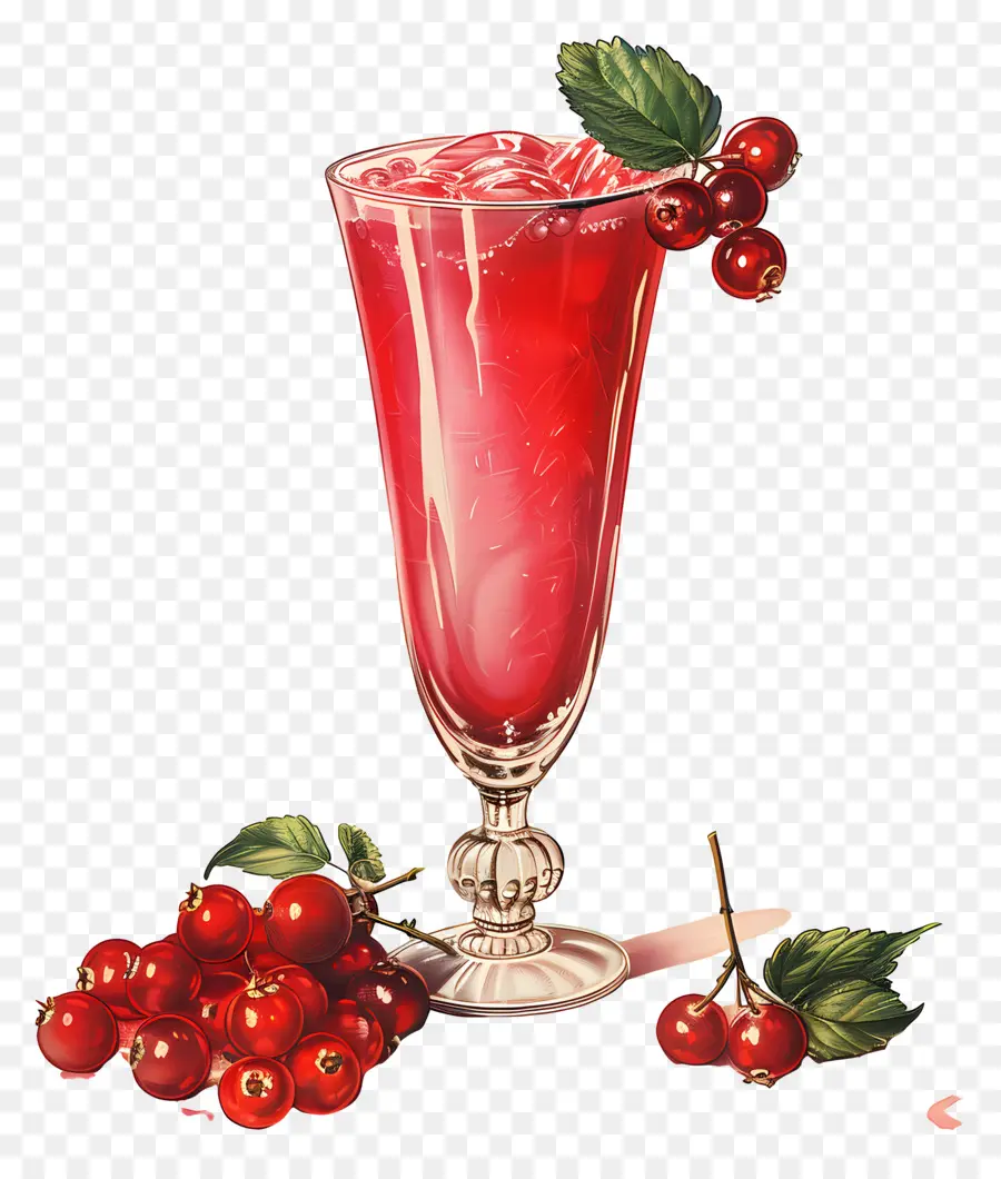 Berry Beverage，مشروب وردي PNG