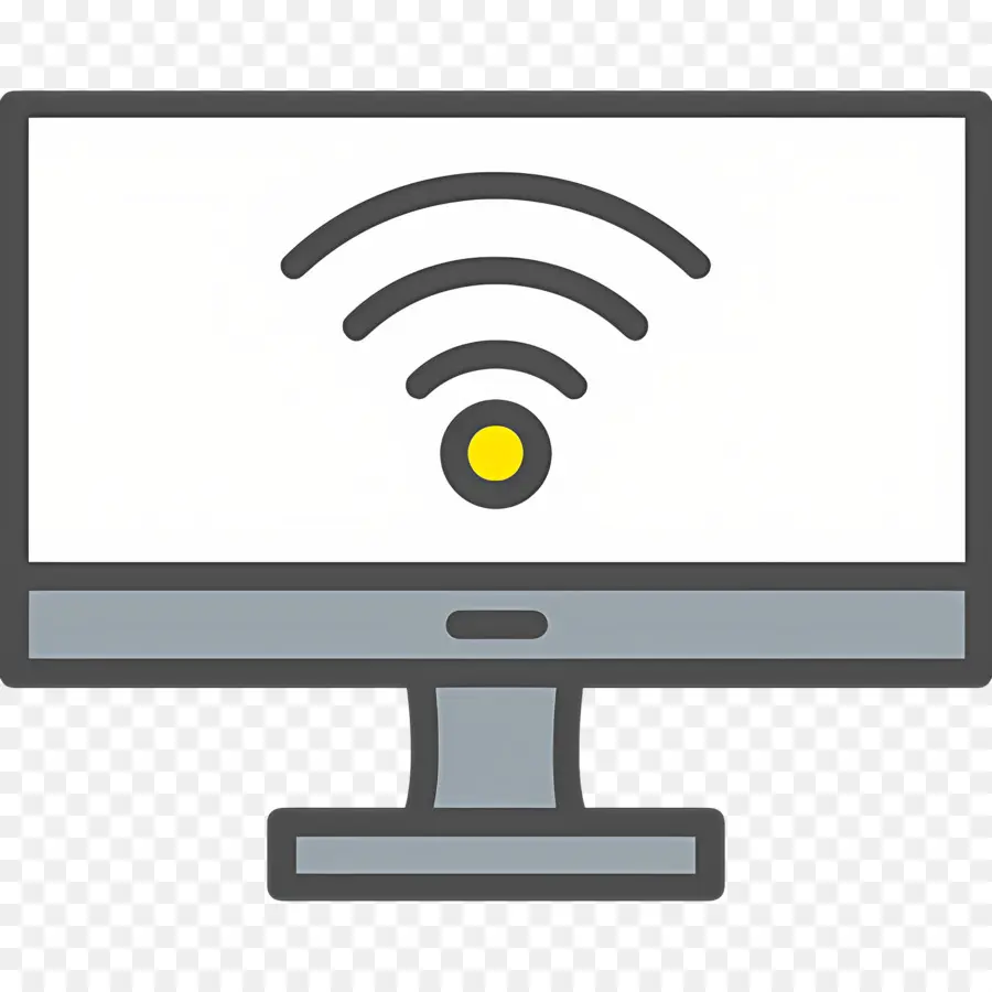 الكمبيوتر，إشارة Wifi PNG