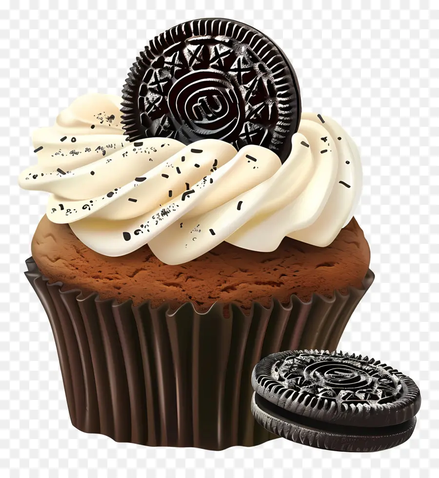 Oreo Cupcake，كب كيك PNG