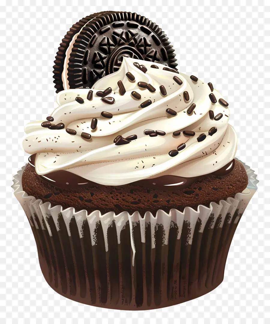 Oreo Cupcake，كب كيك PNG