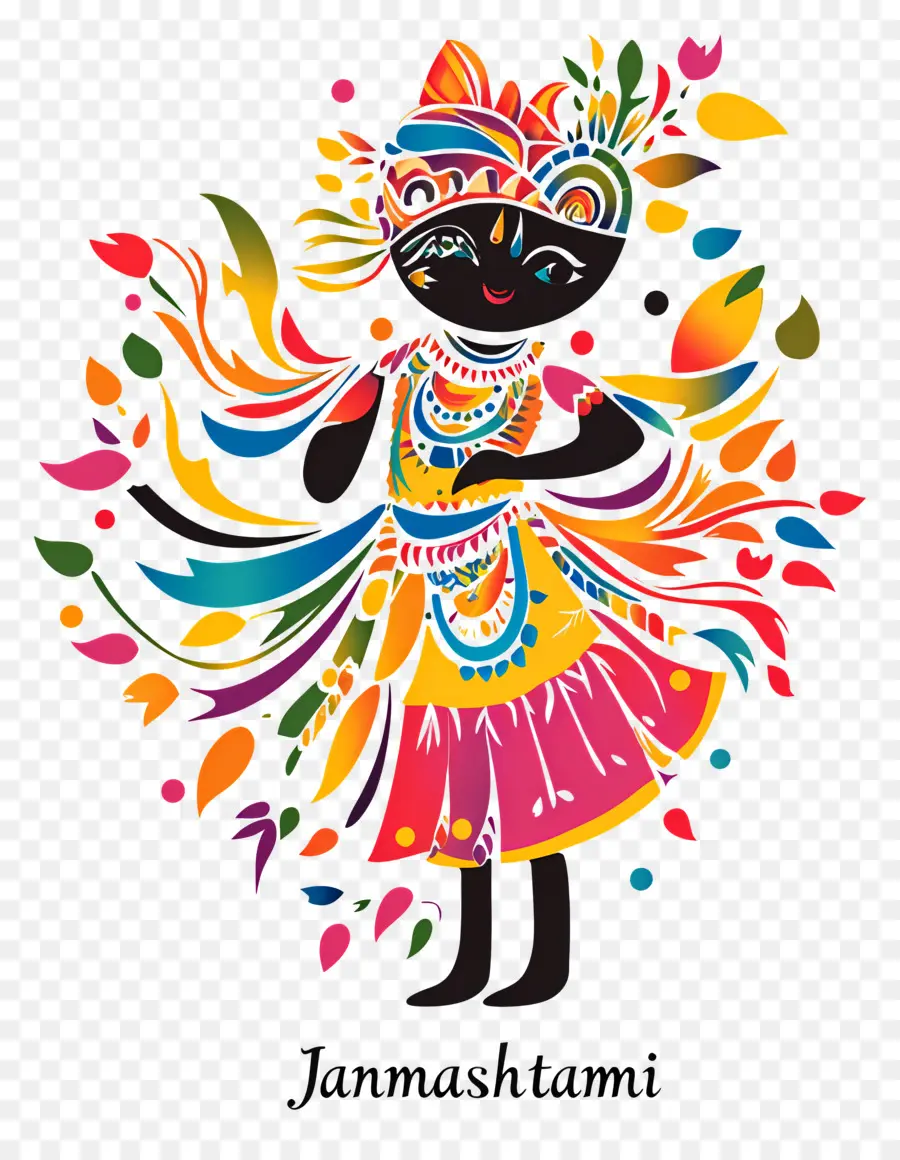 Janmashtami，شخصية Janmashtami PNG