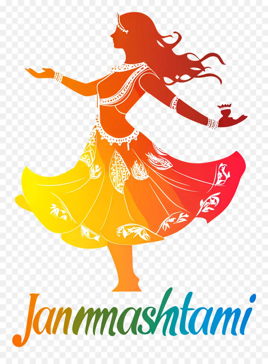 Janmashtami，الرقص امرأة PNG