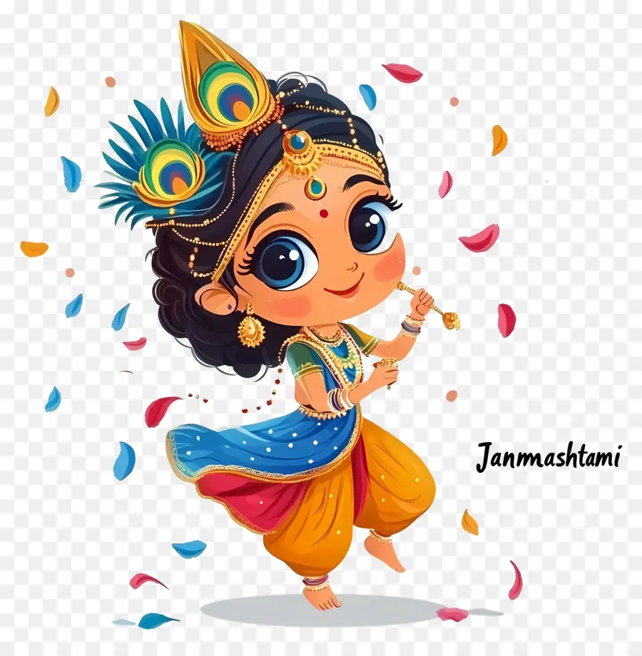 Janmashtami，شخصية Janmashtami PNG