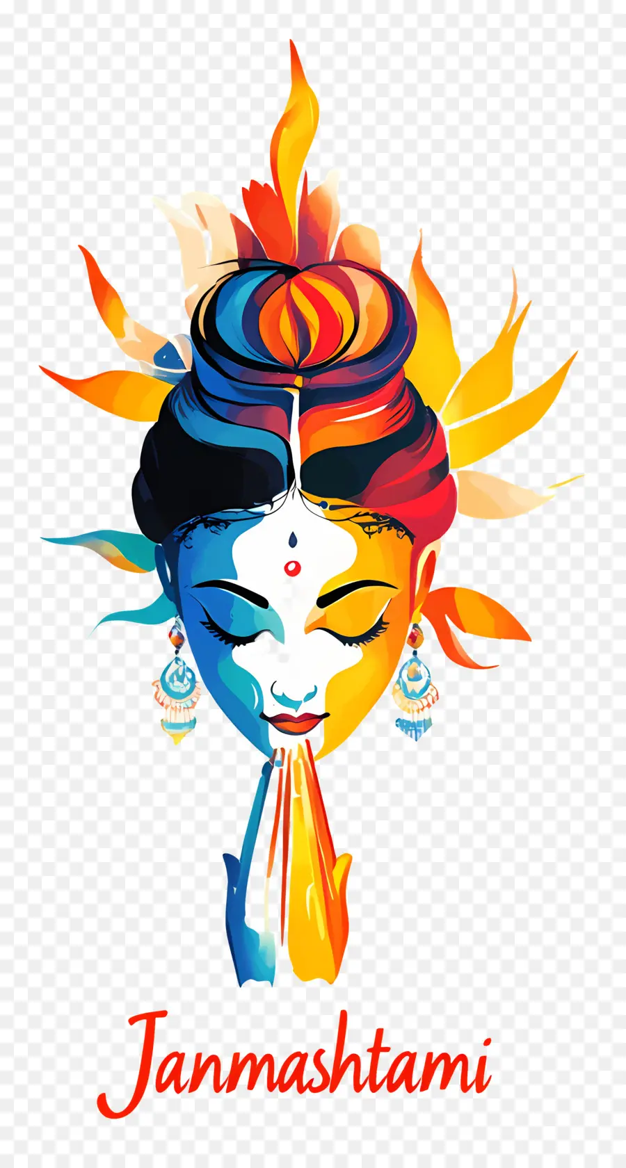 Janmashtami，الفن Janmashtami PNG