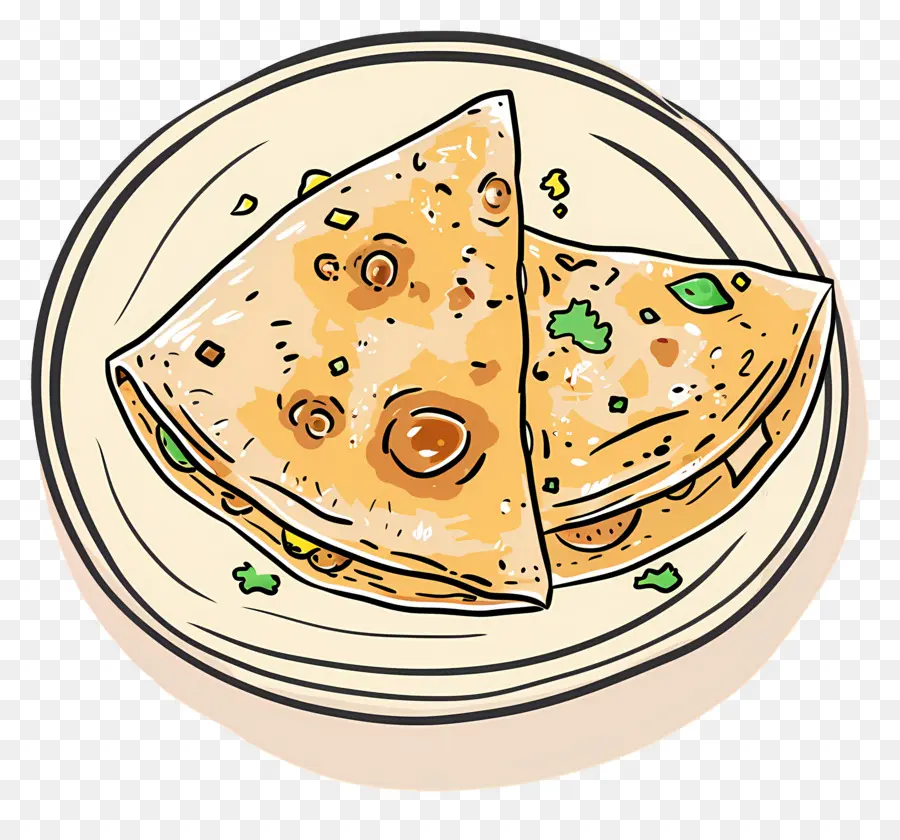 الو البراثا，حشو Paratha PNG