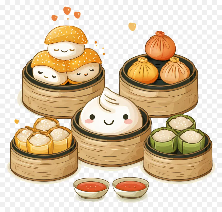 Dimsum，ديم سوم PNG