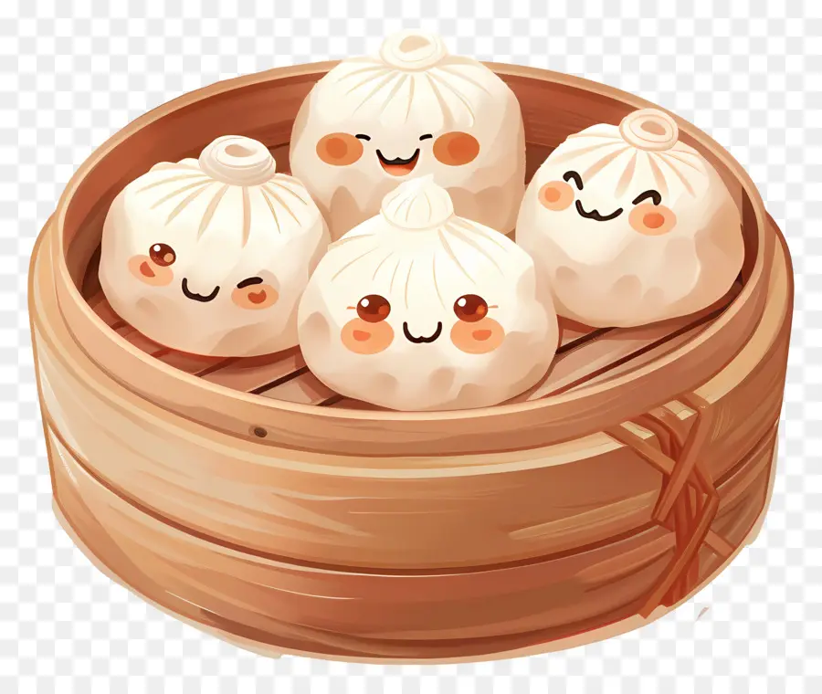 Dimsum，على البخار الكعك PNG