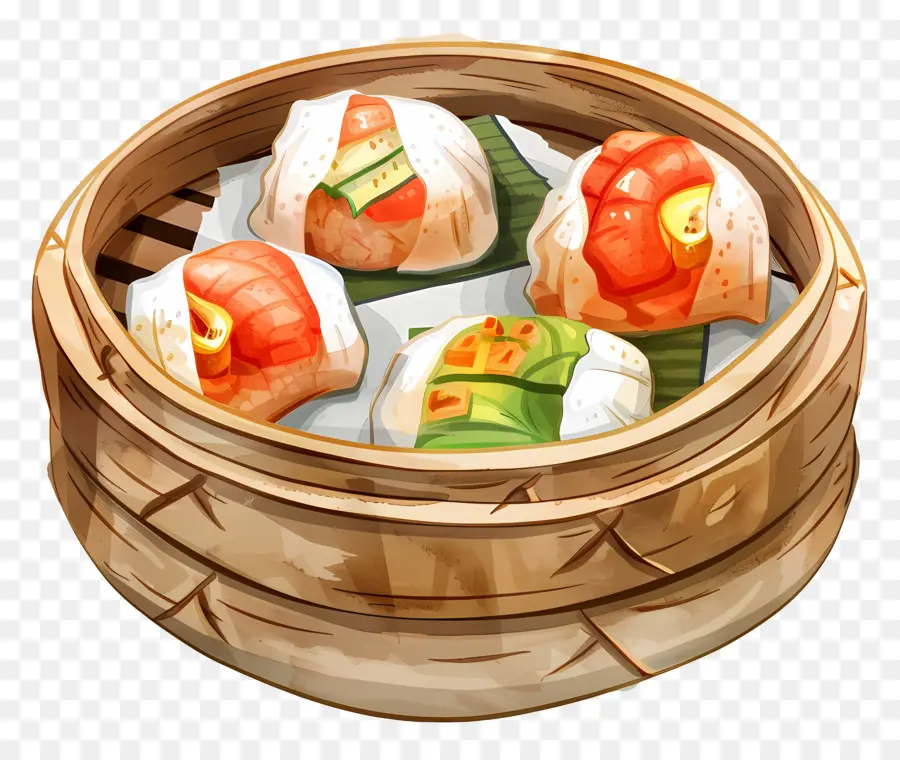 Dimsum，ديم سوم PNG