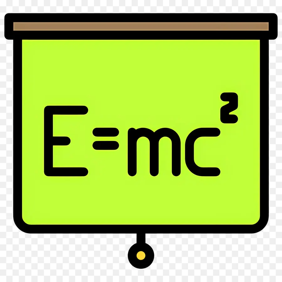 صيغة，معادلة أينشتاين PNG