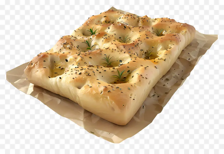 خبز الفوكاشيا，خبز PNG