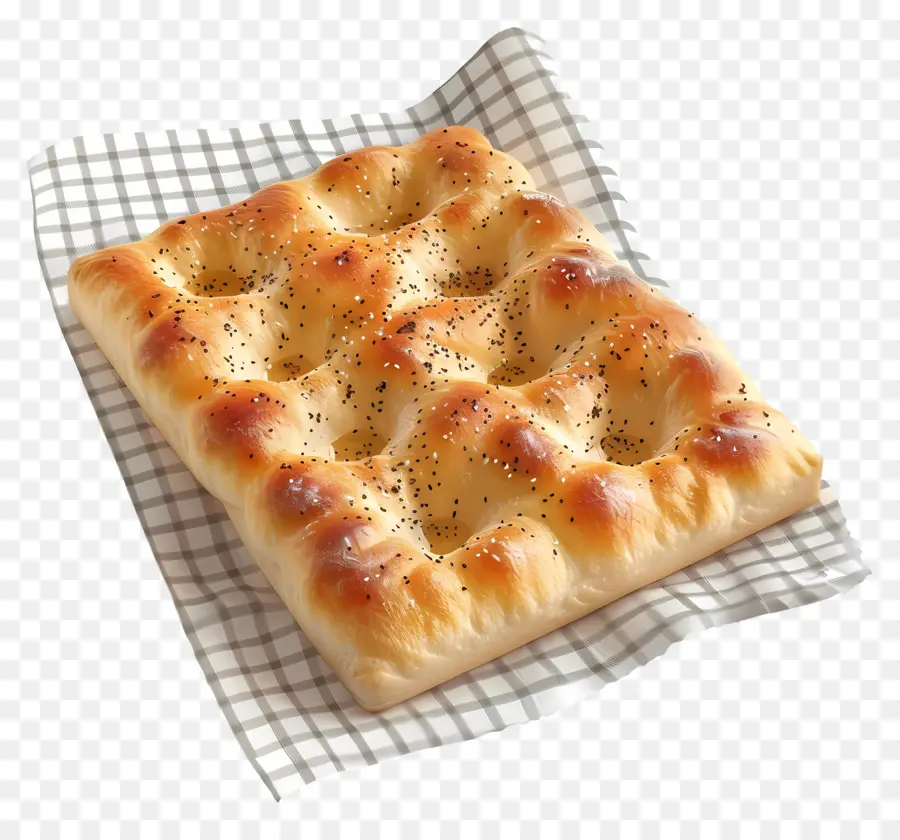 خبز الفوكاشيا，خبز PNG