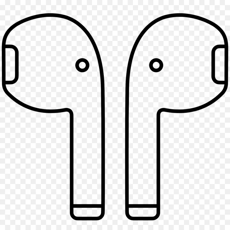 Airpods，سماعات الأذن PNG