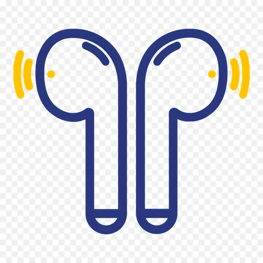 Airpods，سماعات الأذن PNG