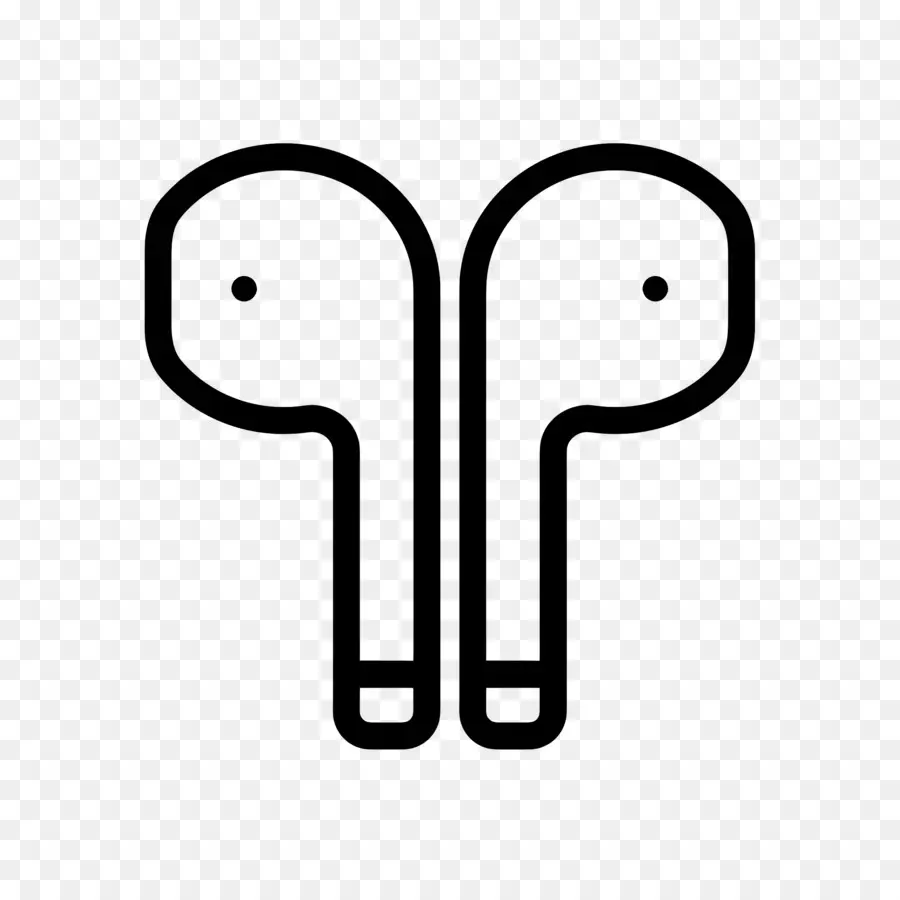 Airpods，سماعات الأذن PNG