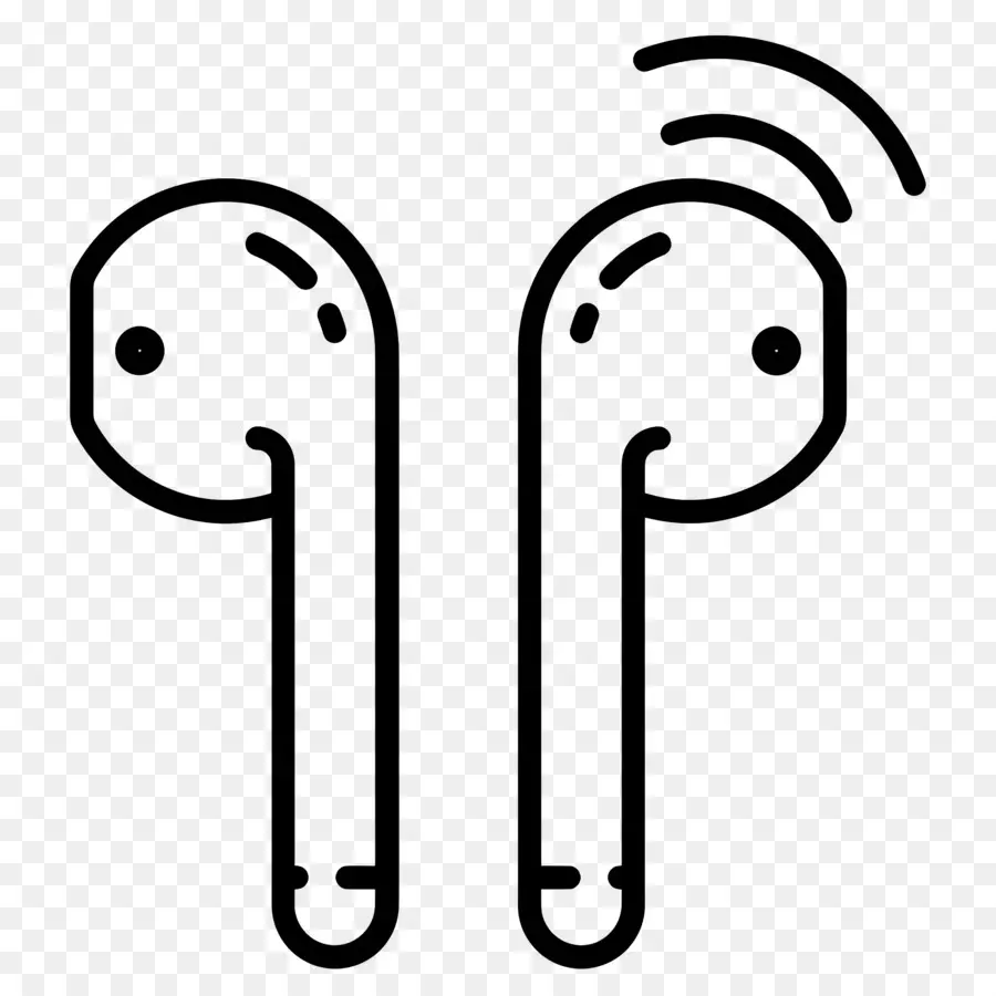 Airpods，سماعات الأذن PNG