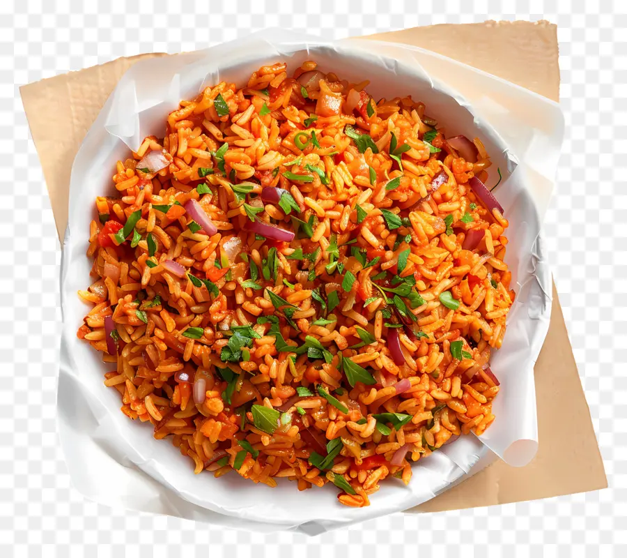 جولوف رايس，طبق أرز PNG