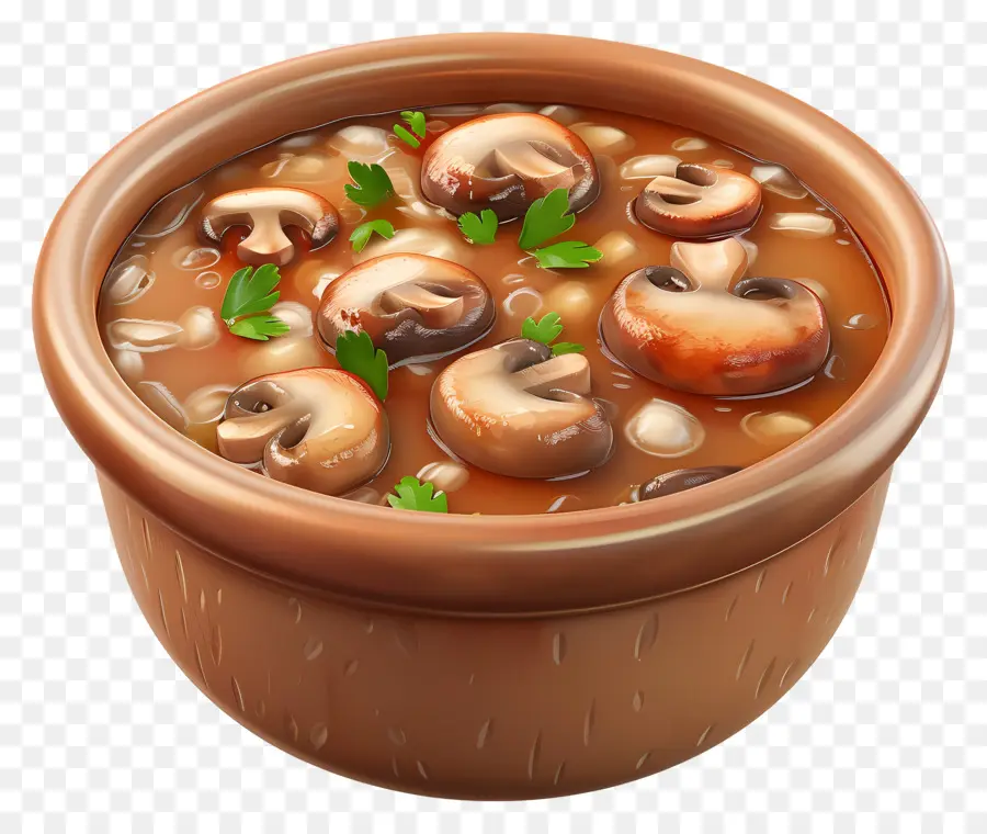 شوربة الفطر，فطر PNG