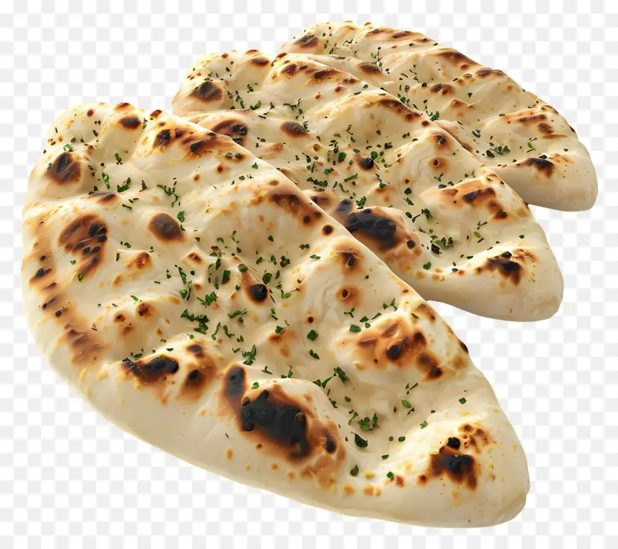 خبز النان，خبز مسطح PNG