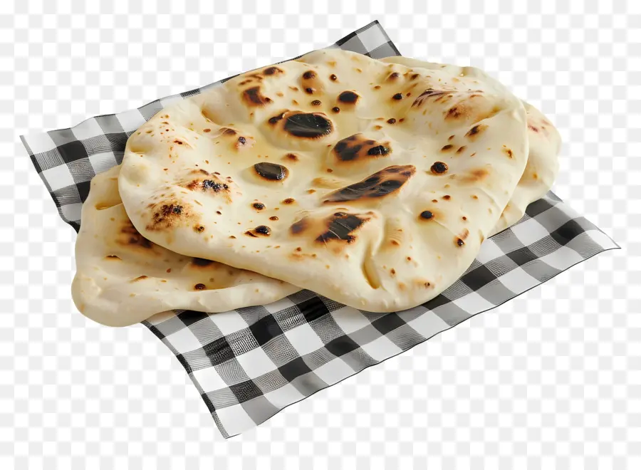 خبز النان，خبز مسطح PNG