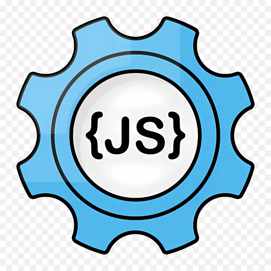 جافا سكريبت，رمز الترس Js PNG