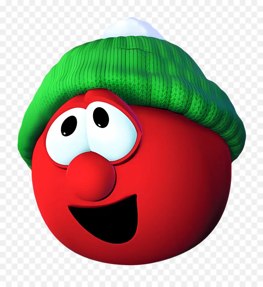 Veggietales，كرة حمراء PNG