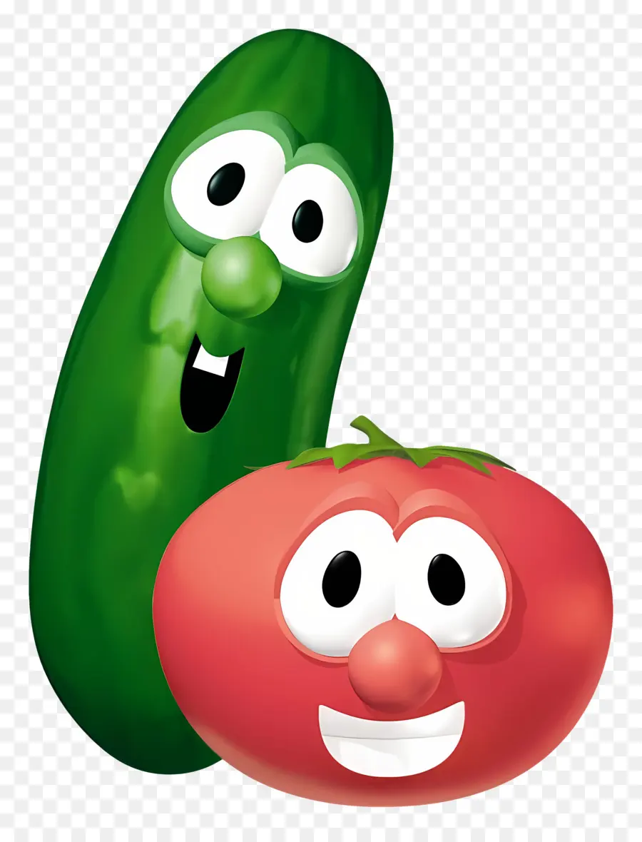 Veggietales，شخصيات نباتية PNG