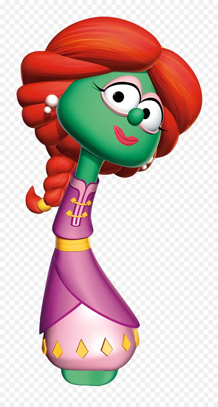 Veggietales，الطابع الأخضر PNG