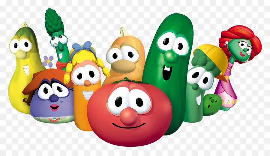 Veggietales，شخصيات نباتية PNG