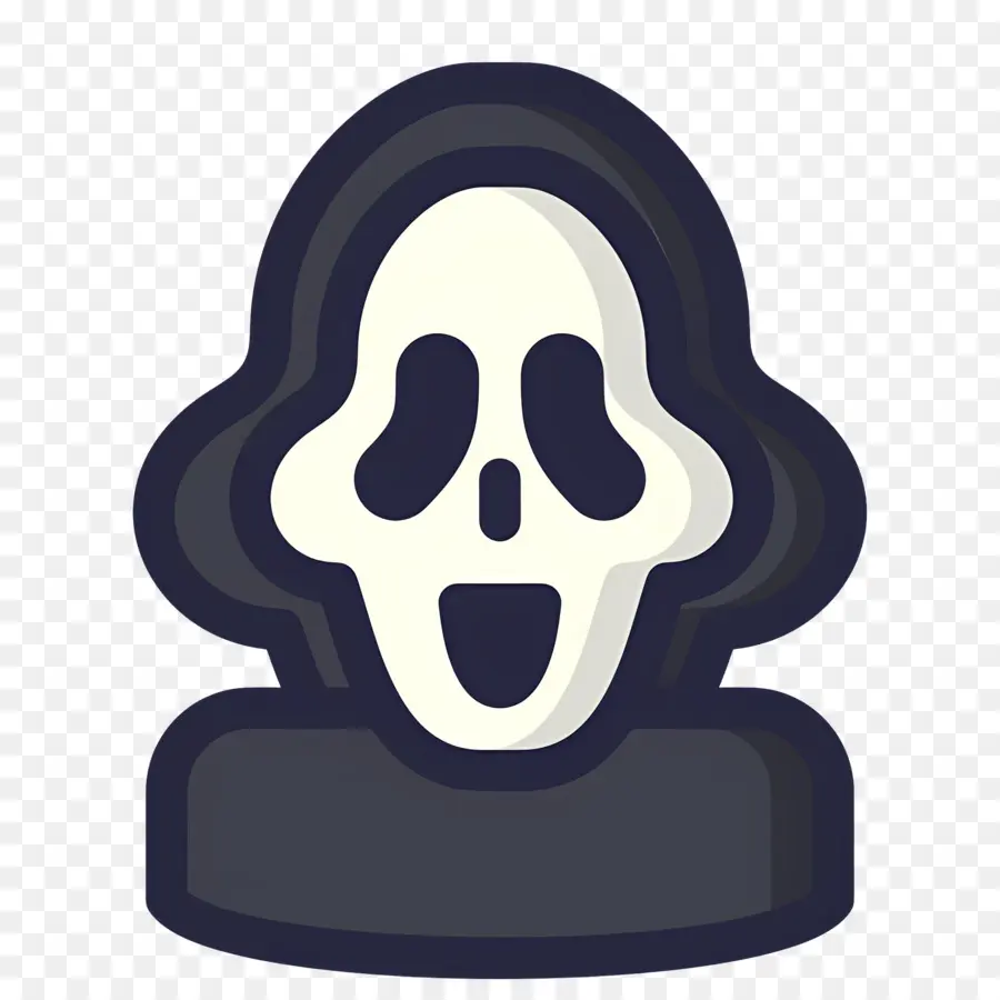 Com Ghostface，وجه الشبح PNG