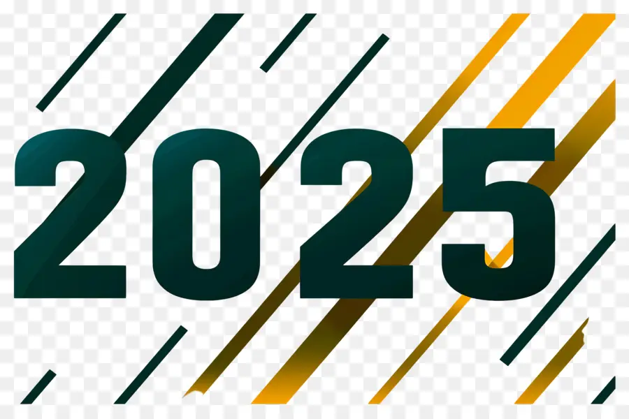 2025 رأس السنة，2025 PNG