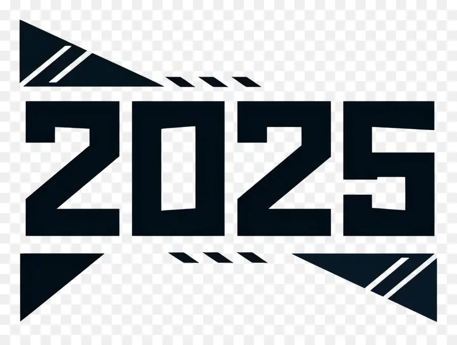 2025 رأس السنة，2025 PNG