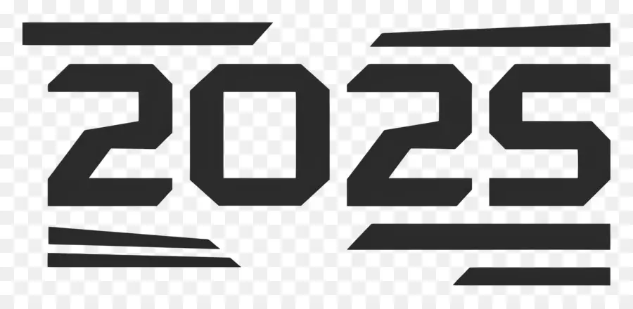 2025 رأس السنة，2025 PNG