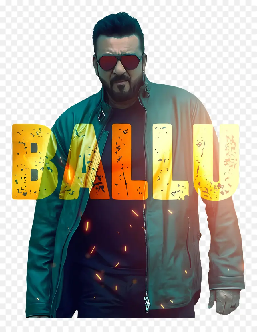 باب，شخص يحمل نص Balu PNG