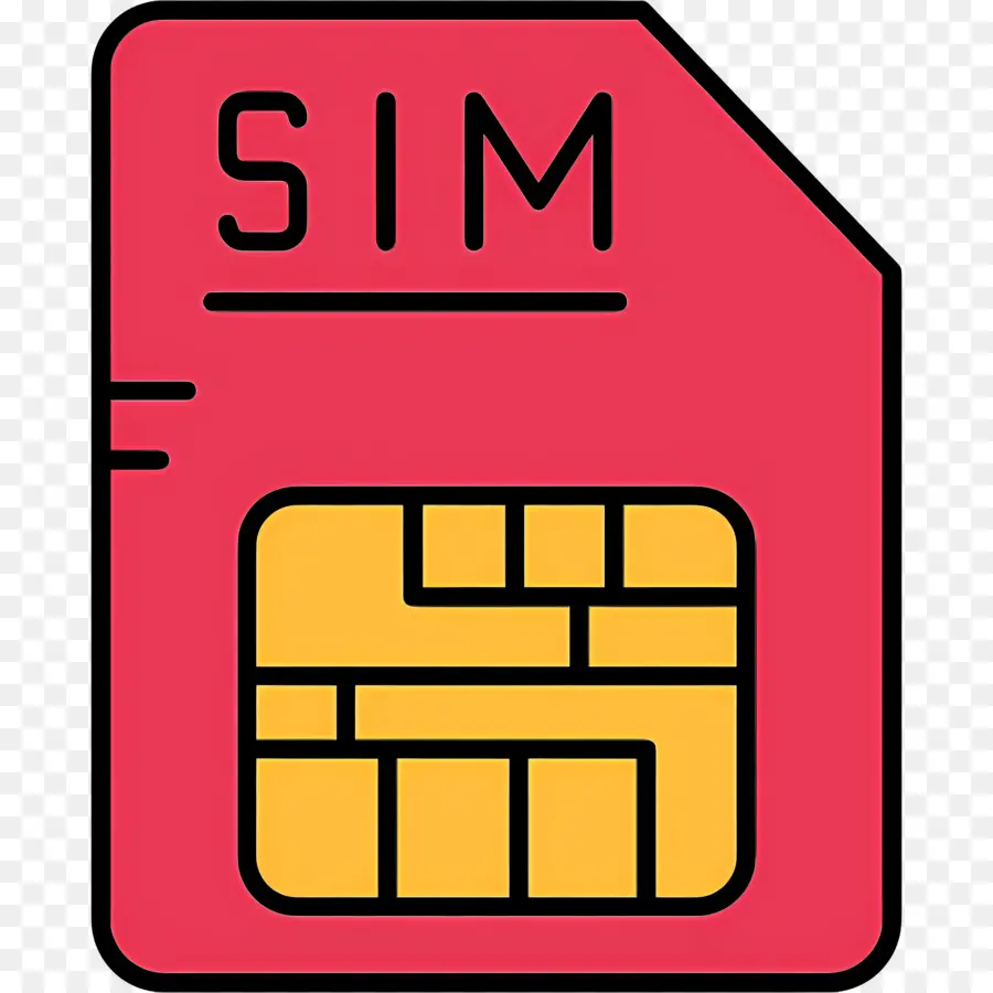 ذاكرة الهاتف，بطاقة Sim PNG