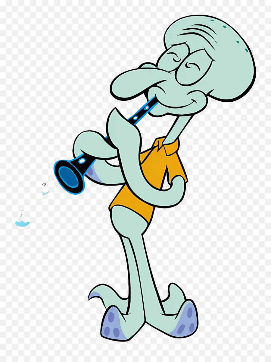 مخالب Squidward，سبونجبوب PNG