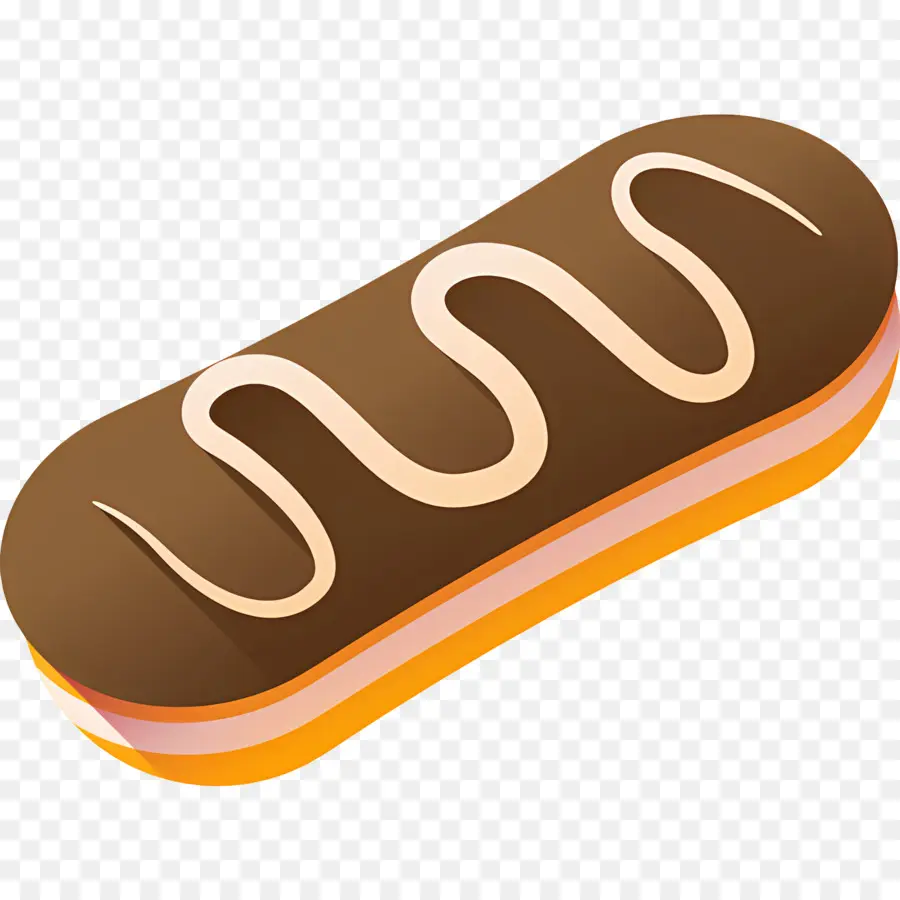 Eclair，اكلير الشوكولاتة PNG