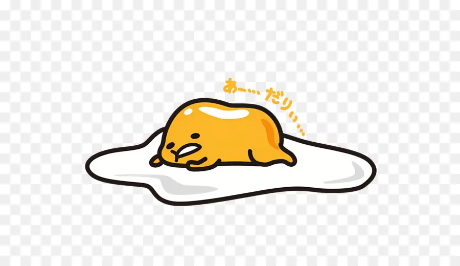 Com Gudetama，شخصية البيضة PNG